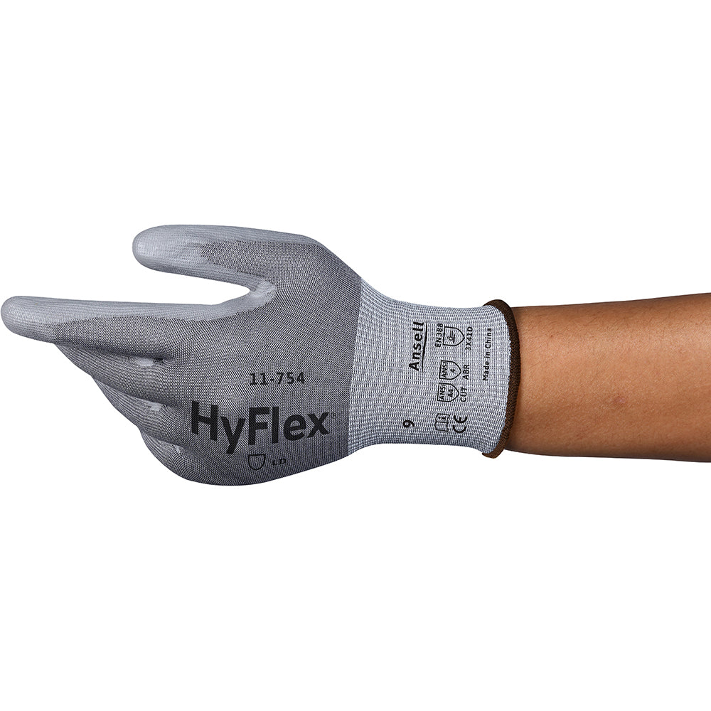 Ansell 11754090 Cut-Resistant Gloves Size Large, ANSI Cut A4, Polyurethane, Series 11-754