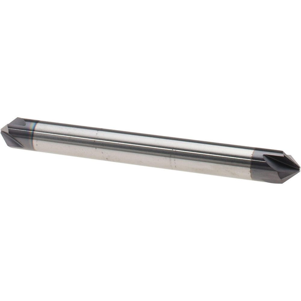 Titan USA TC88152 Chamfer Mill 1/4" Dia, 4 Flutes, Solid Carbide