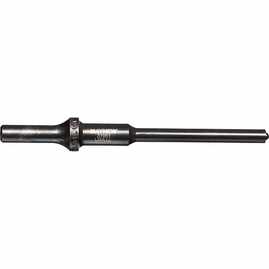 Mayhew 31951 Pneumatic Tool Roll Pin Punch, 5/16" Head Width, 6" OAL