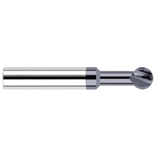 Harvey Tool 52862-C3 Undercutting End Mill 1/16" Dia, 2 Flute, 0.0312" Radius, Solid Carbide