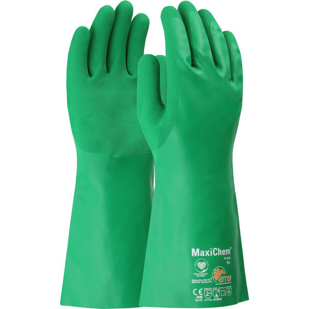 PIP 76-830/XL Chemical Resistant Gloves MaxiChem® Nitrile-Coated, Nitrile, Supported, General Purpose Chemical-Resistant