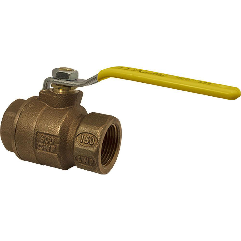 Apollo 77C10301A Manual Ball Valve 1/2" Pipe, Full Port, Bronze
