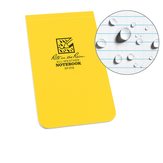 Rite in the Rain 378 Waterproof Top Bound Notebook 50 Sheets