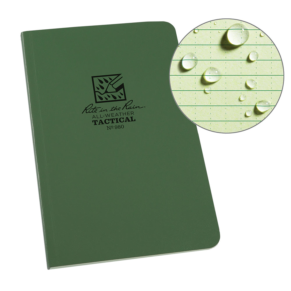 Rite in the Rain 980 Tactical Notebook 80 Sheets