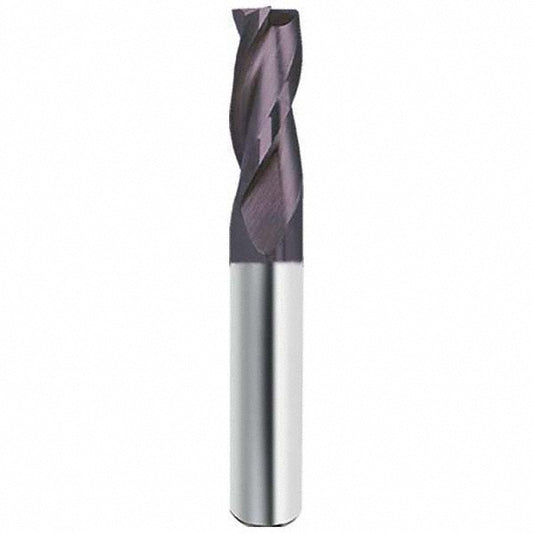 Guhring 9199540047600 Corner Chamfer End Mill 3/16" Dia, 5/8" LOC, 3 Flute, Solid Carbide