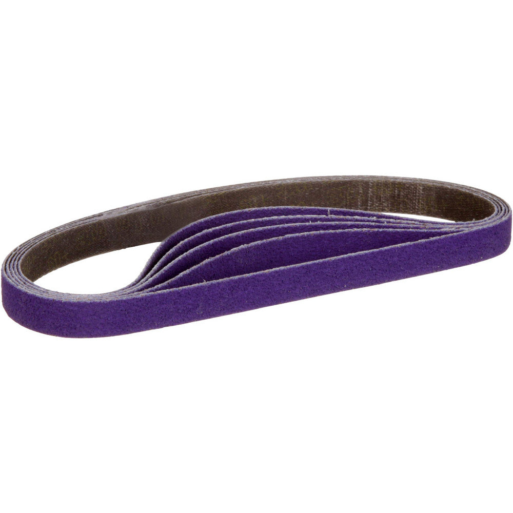 3M 7100033185 Abrasive Belts Belt Width (Inch) 1/2  Belt Length (Inch) 18  Belt Width (mm) 12.70  Grit 60+  Abrasive Type Coated  Abrasive Material Ceramic