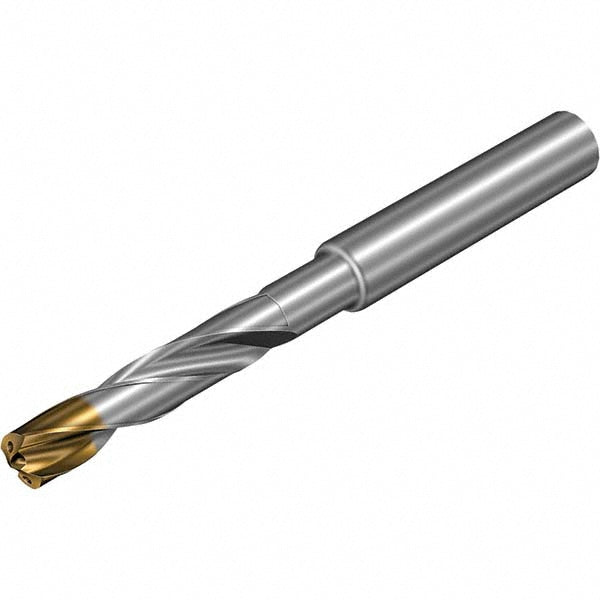 Sandvik Coromant 7781808 Jobber Length Drill Bit 5.10 mm (0.2008) Dia, 140 deg, Solid Carbide