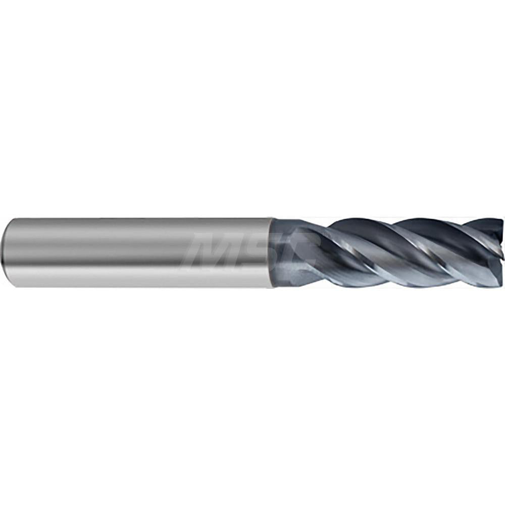 Guhring 9064780040000 Corner Chamfer End Mill 4.00 mm Dia, 13.00 mm LOC, 4 Flute, Solid Carbide