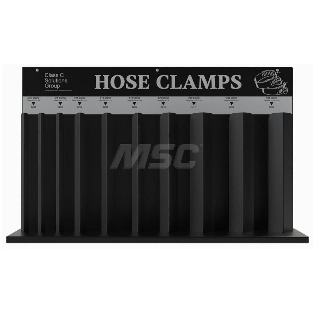 Durham 906-08-S304 Steel Display Rack 23-5/16" Wide, 14-5/16" High