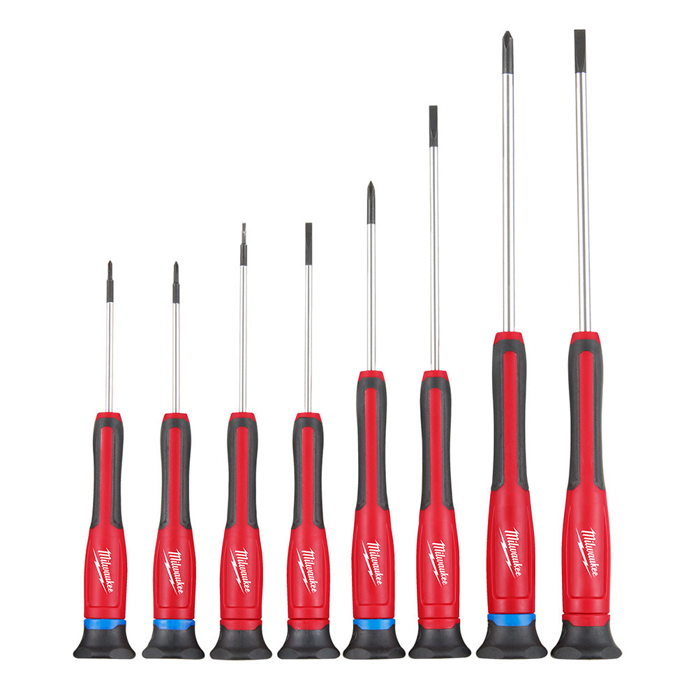 Milwaukee Tool 48-22-2614 Screwdriver Set 8 Pc, Phillips & Slotted