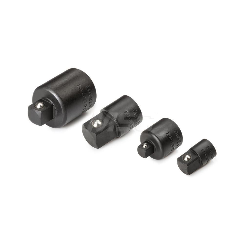 Tekton SIA99025 Impact Adapter/Reducer Set, 4-Piece (1/4, 3/8, 1/2 in.)