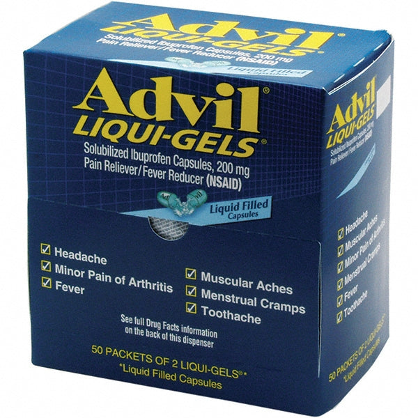 Medique 50933 Headache & Pain Relief Gel (2) 50 Envelopes