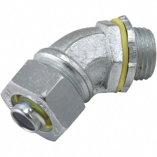 Hubbell-Raco 3443 Conduit Connector For Liquid-Tight, 3/4" Trade Size