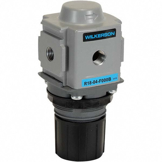 Wilkerson R18-04-F000B Compressed Air Regulator 1/2" NPT, 300 Max psi, Compact