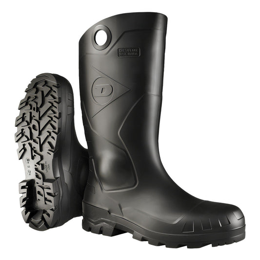 Dunlop Protective Footwear 86776.12 Work Boot Size 12, PVC, Steel Toe