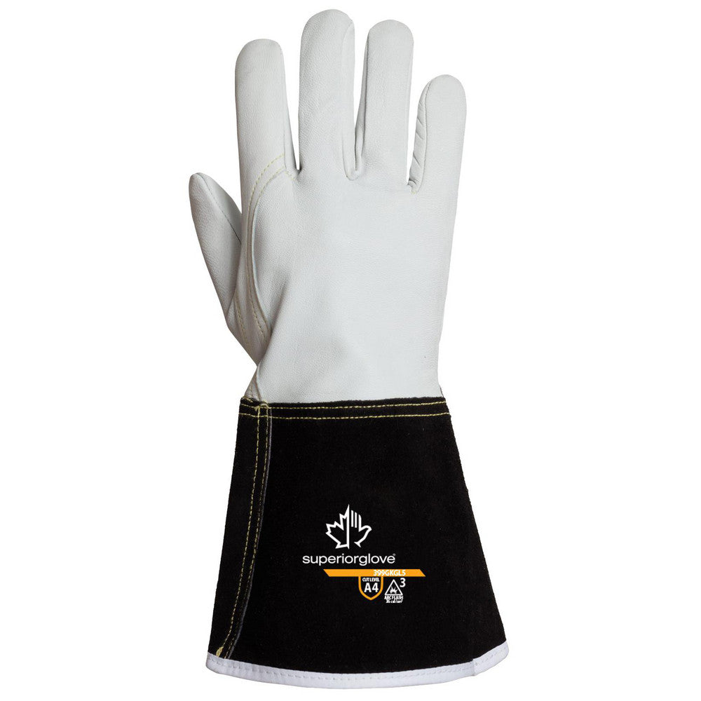 Superior Glove Works 399GKGL5-2XL Cut, Puncture & Abrasion-Resistant Gloves Superior Glove Works 399GKGL5, Size 2X-Large, ANSI Cut A4, ANSI Puncture 3, Yarn Lined, Goatskin