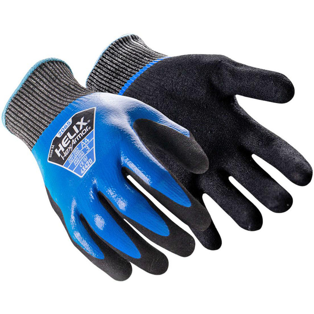 HexArmor 2065-XS (6) Cut & Puncture Resistant Gloves Style Knit  Coating Material Nitrile  Coating Coverage Full  Glove Type Cut, Puncture & Abrasion-Resistant  ANSI/ISEA Cut Resistance Level A4  Primary Material HPPE Blend