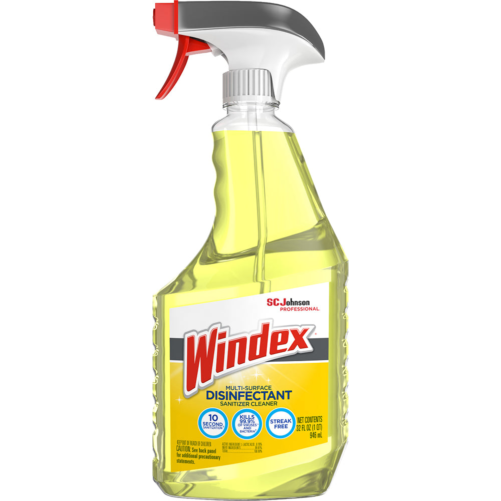 Windex 322369 Windex Multi-Surface Disinfectant Sanitizer Cleaner Trigger, 32oz