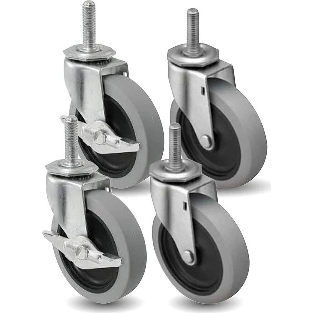Linco CWL-0010622 Stem Casters Stem Type Threaded Stem  Swivel Yes  Wheel Diameter 3  Wheel Material Thermoplastic Rubber  Bearing Type Plain Bore  Construction Swivel - Heavy Gauge Steel