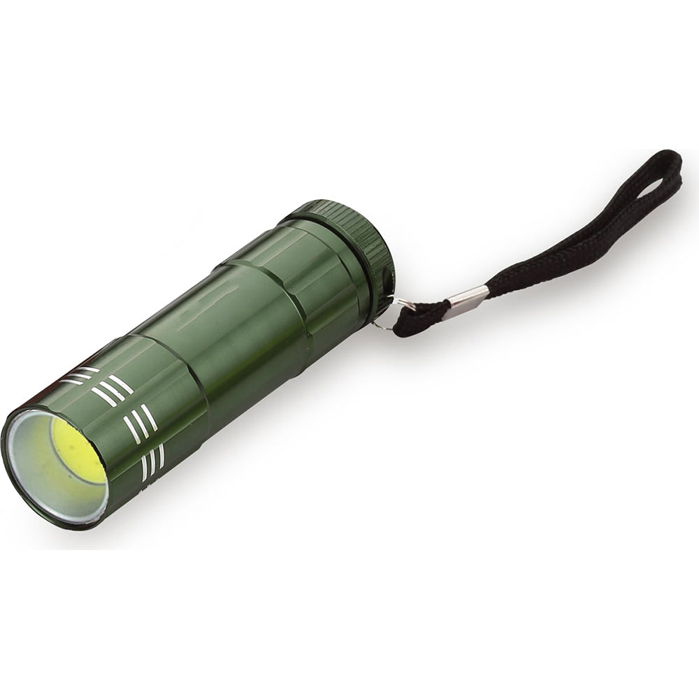 GoGreen Power GG-113-COBDG Handheld Flashlight LED, 80 Lumens, AAA Battery (Included)