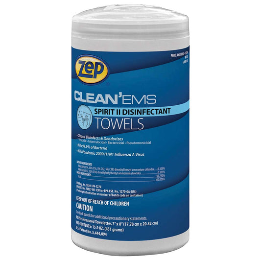 ZEP Inc 650880 ZEP   Disinfecting Wipes