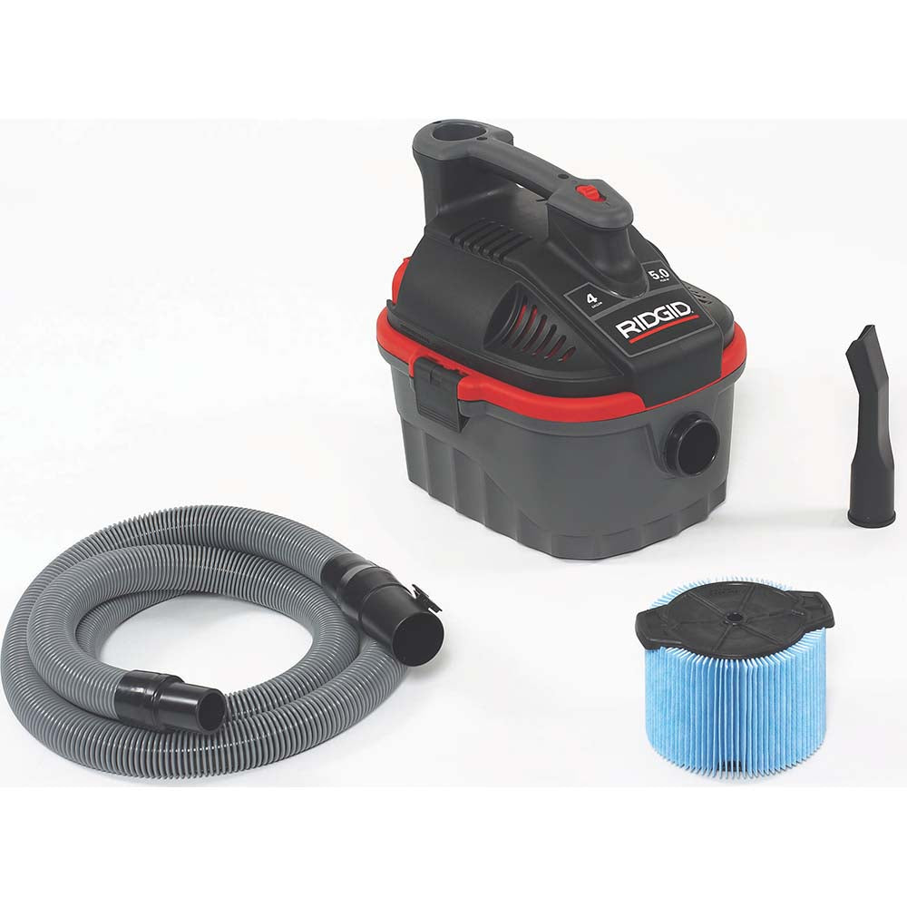 Ridgid 50313 Wet/Dry Vacuum Electric, 4.0 gal