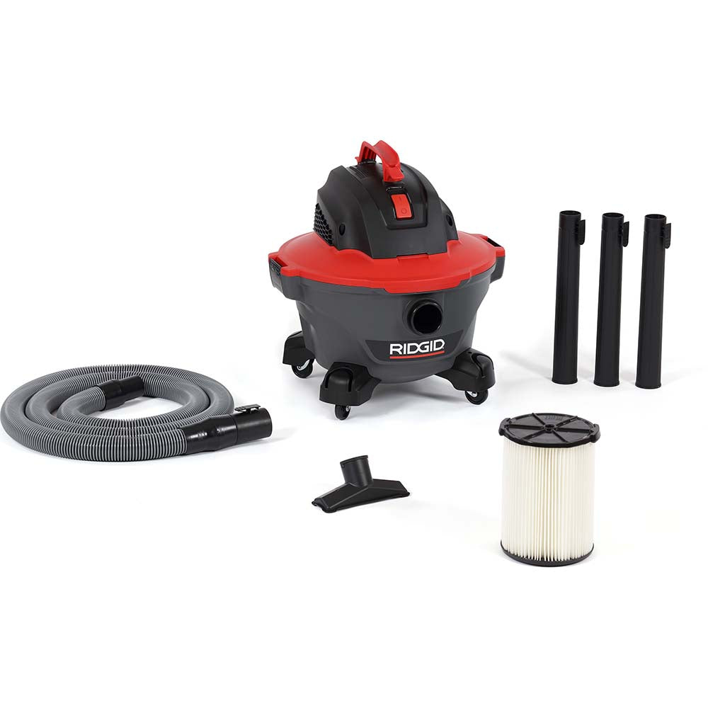 Ridgid 62698 Wet/Dry Vacuum Electric, 6.0 gal
