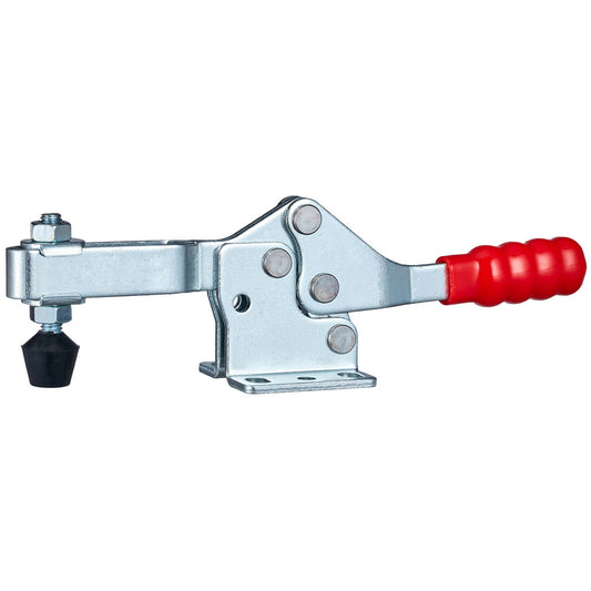 Hertel CH-D217-U Manual Hold-Down Toggle Clamp Horizontal, 200 lb Capacity, U-Bar, Flanged Base