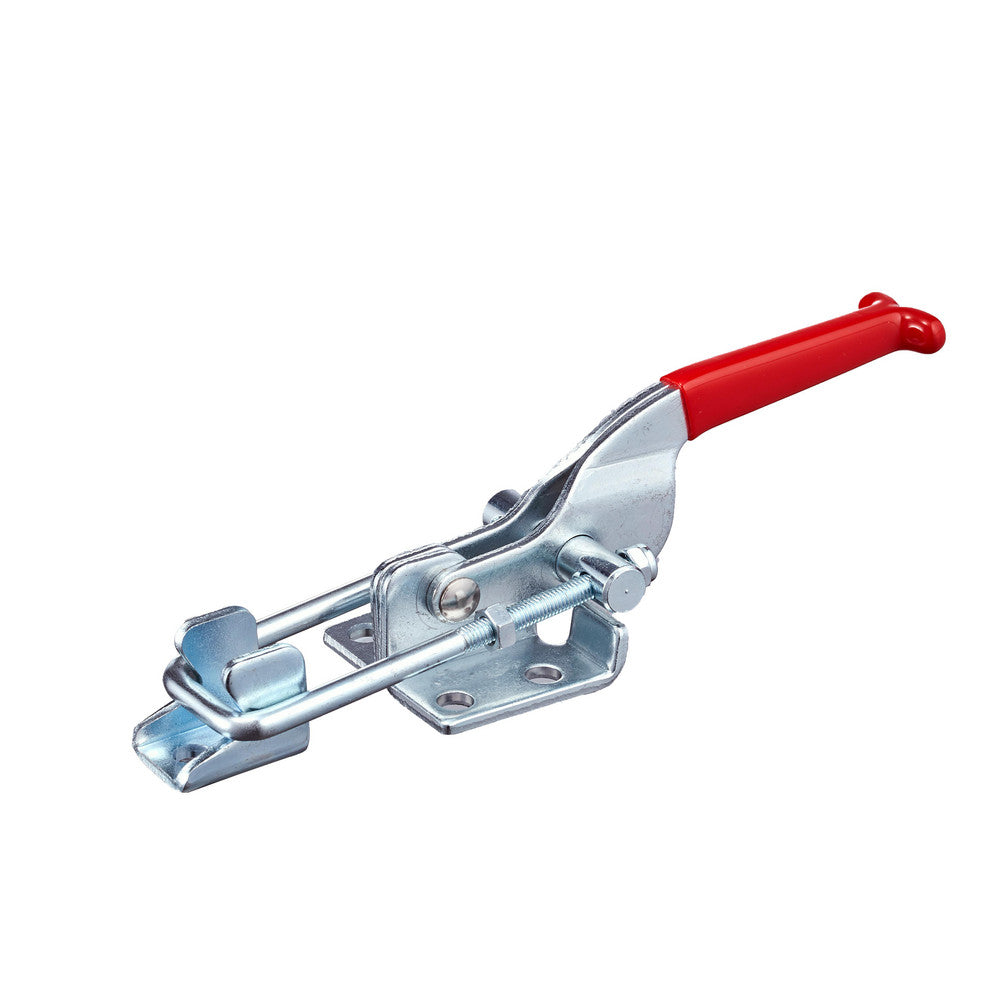 Hertel CH-431 Pull-Action Latch Clamp Horizontal, 700 lb, U-Hook, Flanged Base
