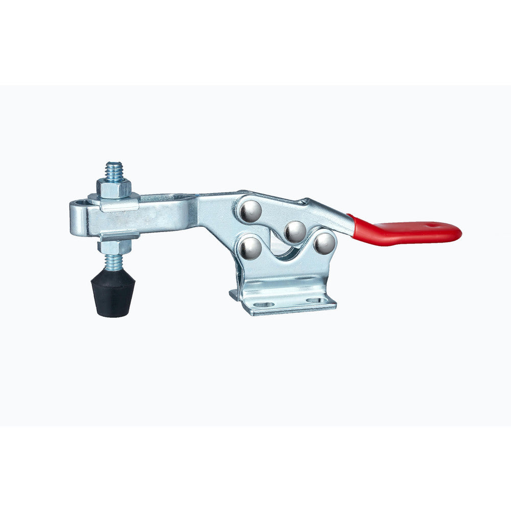Hertel CH-225-D Manual Hold-Down Toggle Clamp Horizontal, 500 lb Capacity, U-Bar, Flanged Base