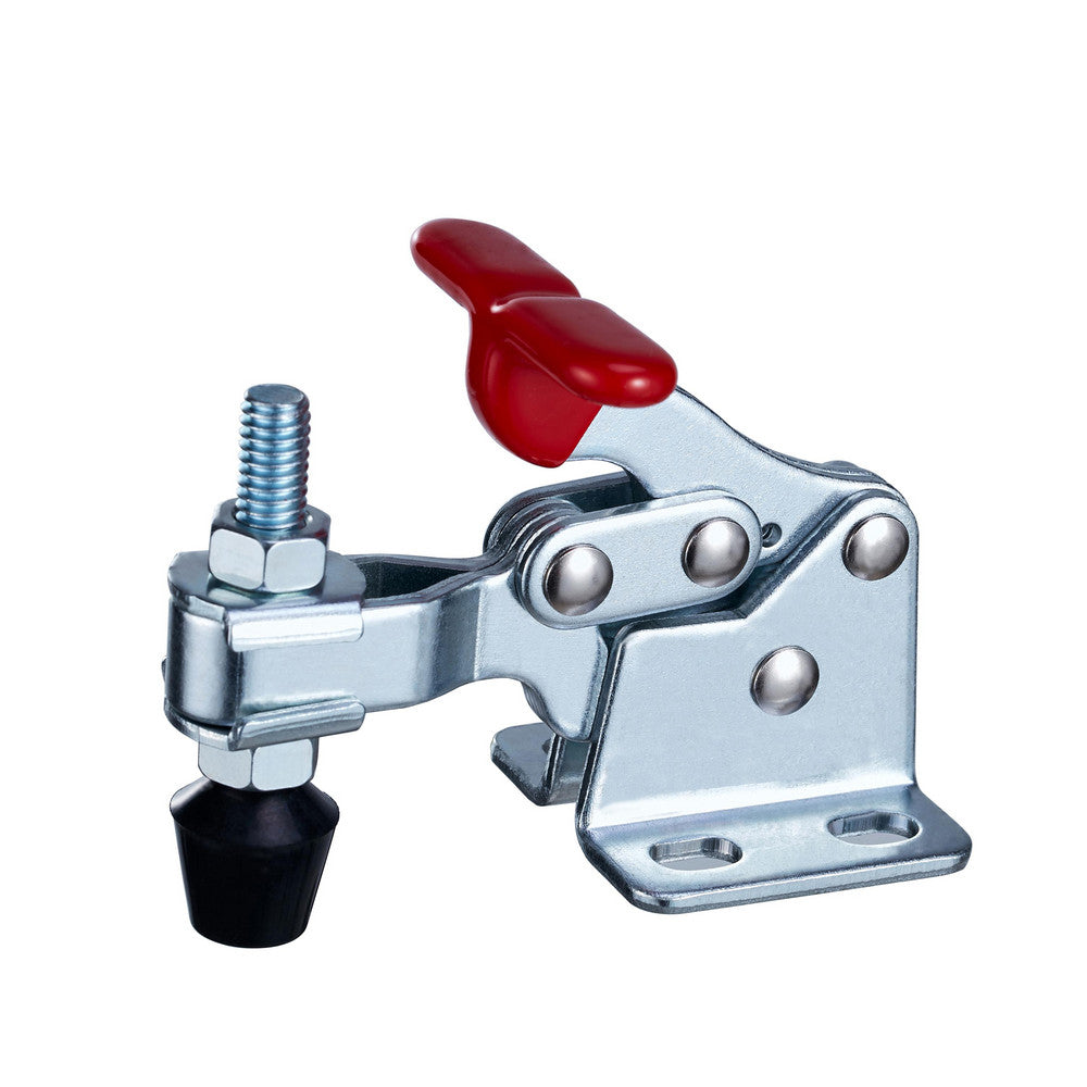 Hertel CH-13007 Manual Hold-Down Toggle Clamp Vertical, 331 lb Capacity, U-Bar, Flanged Base