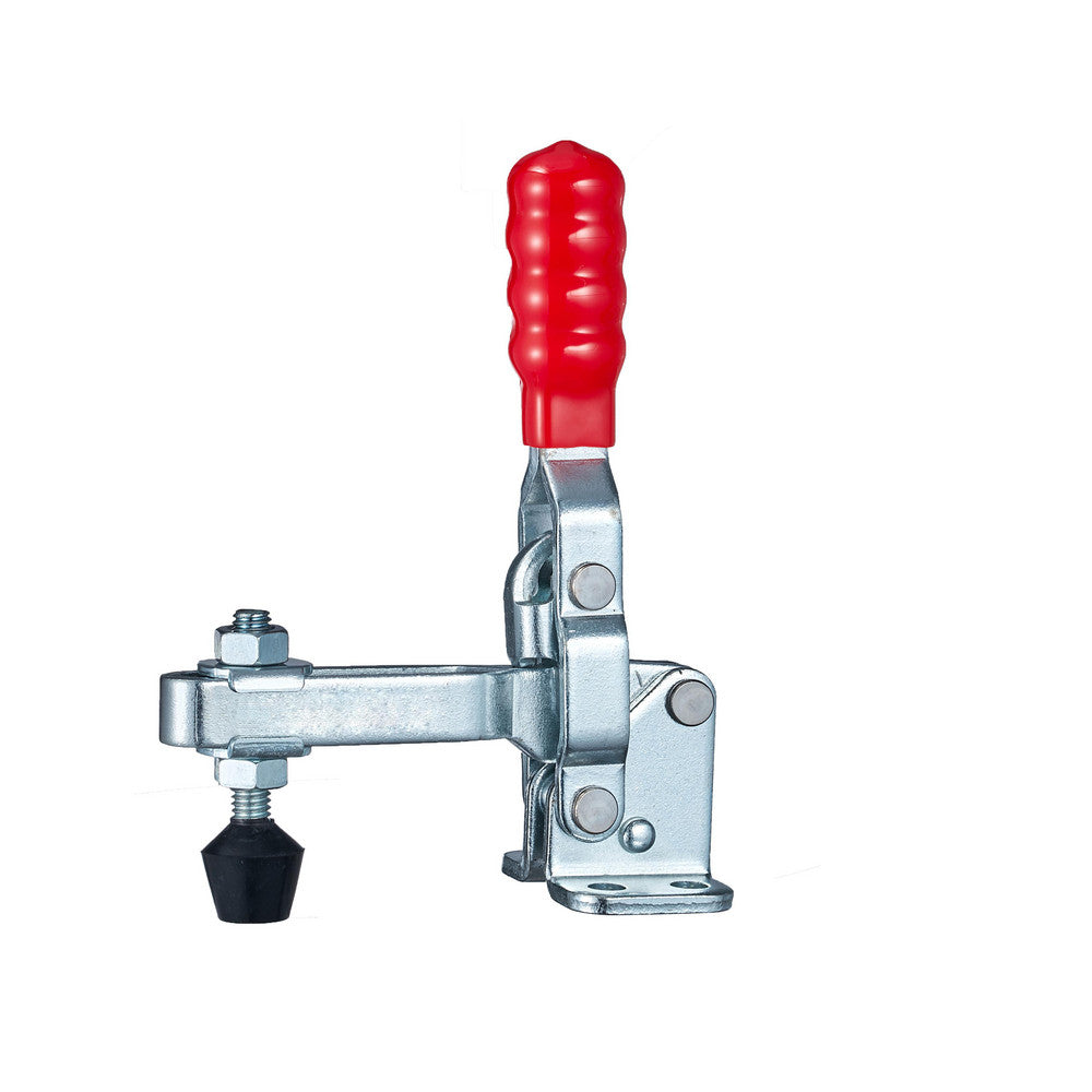 Hertel CH-D202-UL Manual Hold-Down Toggle Clamp Vertical, 200 lb Capacity, U-Bar, Flanged Base