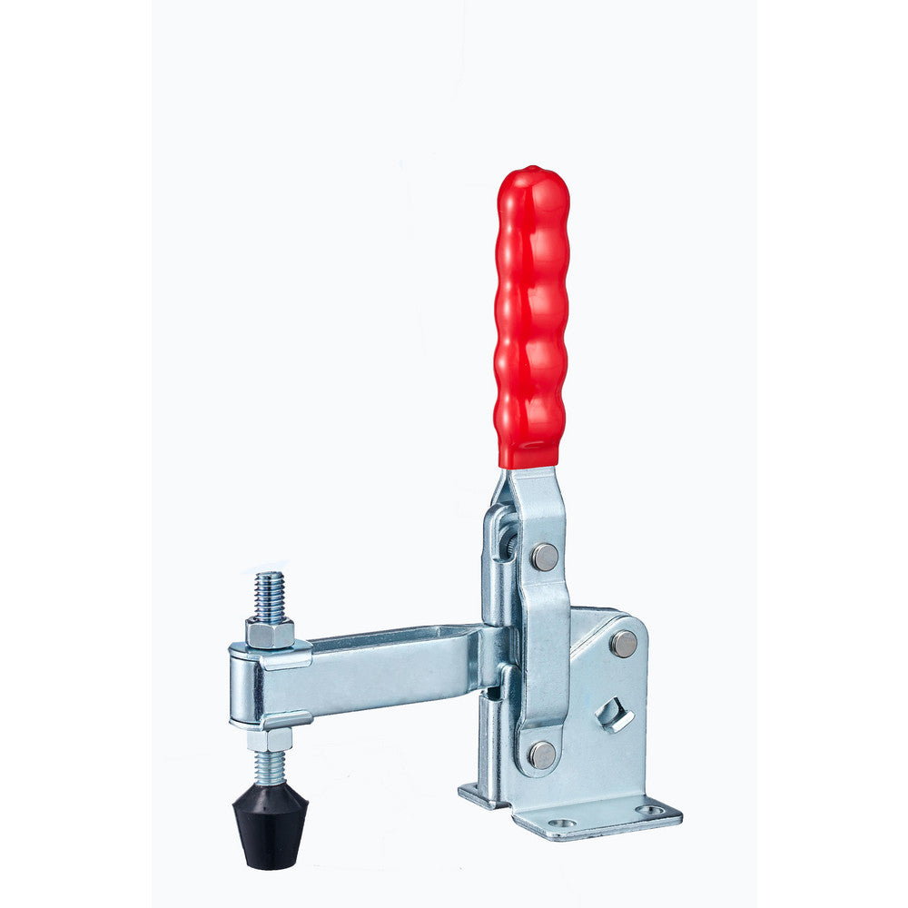 Hertel CH-12265 Manual Hold-Down Toggle Clamp Vertical, 750 lb Capacity, U-Bar, Flanged Base