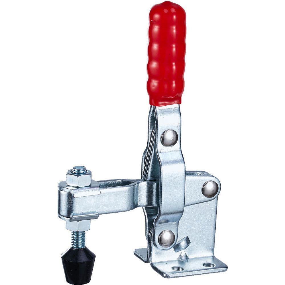 Hertel CH-101-D Manual Hold-Down Toggle Clamp Vertical, 397 lb Capacity, U-Bar, Flanged Base