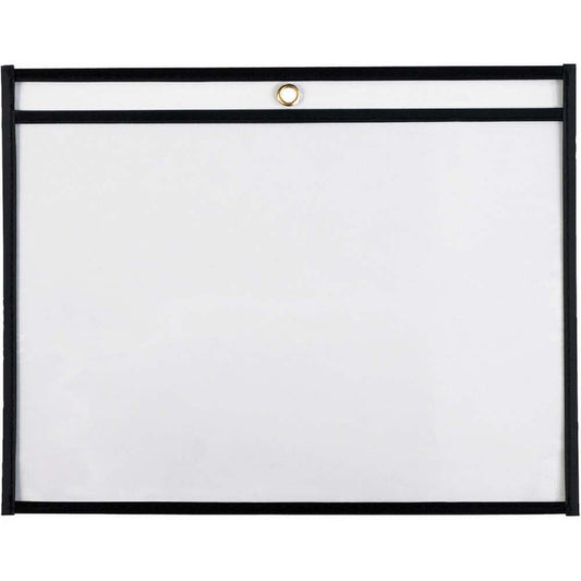 Value Collection JTH120 25 Pc Job Ticket Holder Black