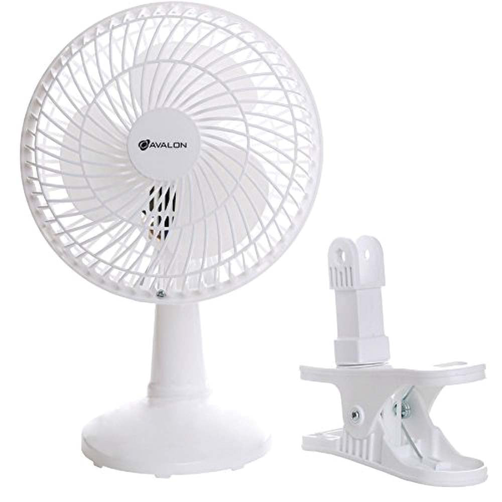 Genesis A1CLIPFANWHITE 6" Blade, 307 Max CFM, Clip Fan