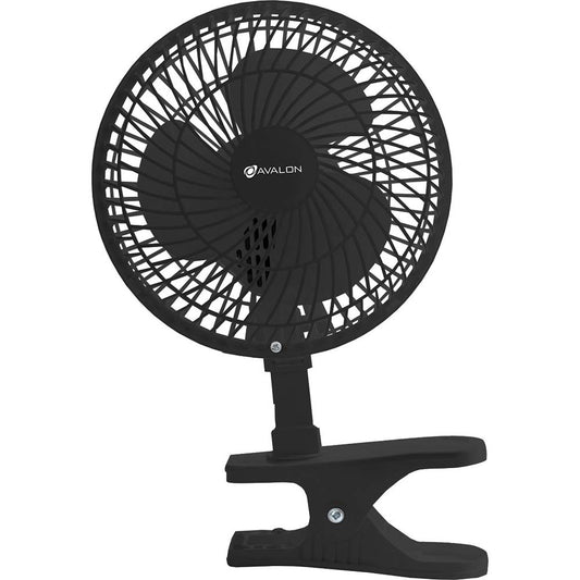 Genesis A1CLIPFANBLACK 6" Blade, 307 Max CFM, Clip Fan