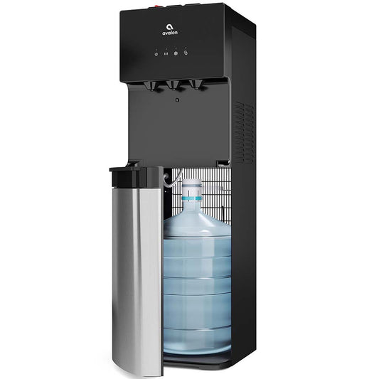 Avalon A4BLWTRCLR Water Dispensers Voltage 100-120 V  Dispenser Style Freestanding  Dispenser Type Bottom Loading  Capacity 5gal (US)  Amperage Rating 6 A