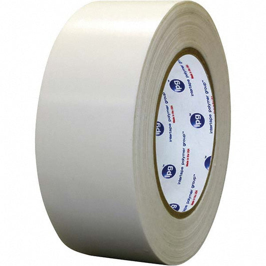 Intertape PE87233WP Packing Tape White, Synthetic Rubber Adhesive