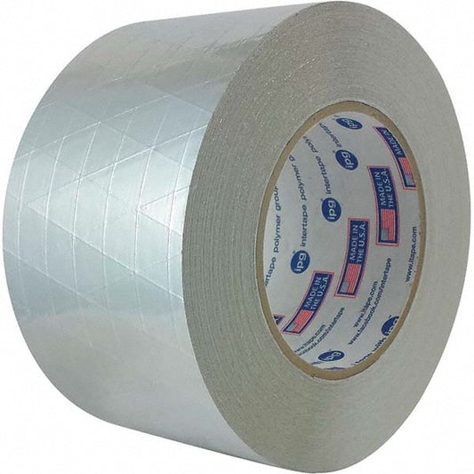 Intertape 99712 Silver Aluminum Foil Tape 2-61/64" Wide, 6.5 mil Thick