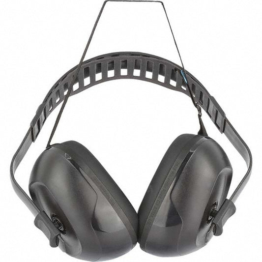 North 1035186-VS Earmuffs 25 dB NRR Behind the Neck, 25 dB NRR Under the Chin, Foam Cushion