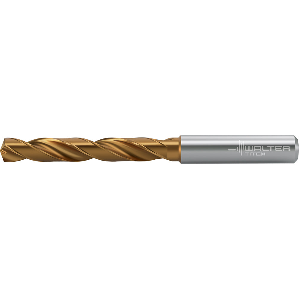Walter-Titex 7378478 Jobber Length Drill Bit 0.2047" Dia, 140 deg, Solid Carbide