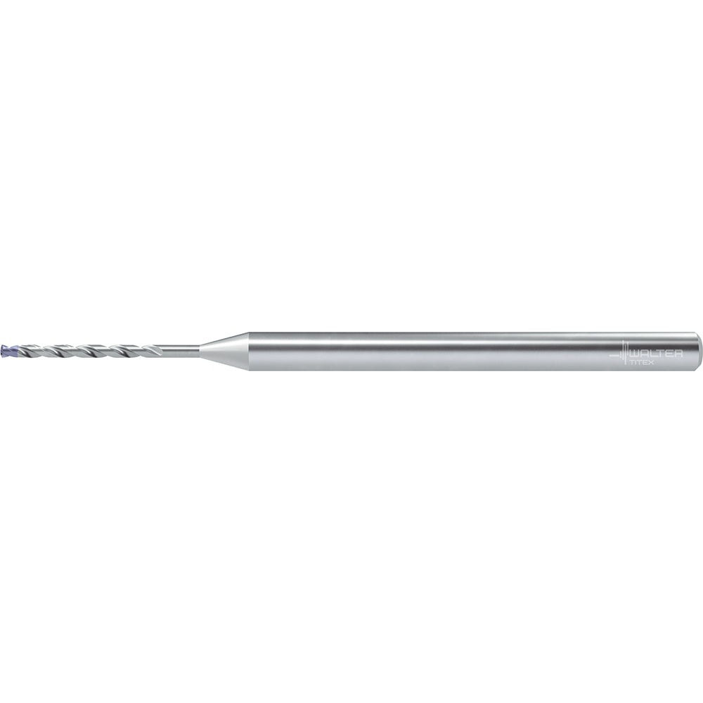 Walter-Titex 7577887 Micro Drill Bit 1/16" (0.0625") Dia, 140 deg, Solid Carbide