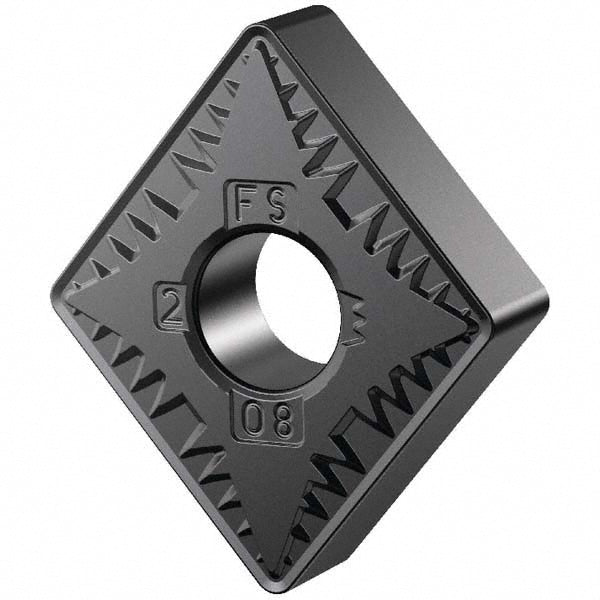Kennametal 6756003 Turning Insert CNGG431FS KCS10B, Solid Carbide