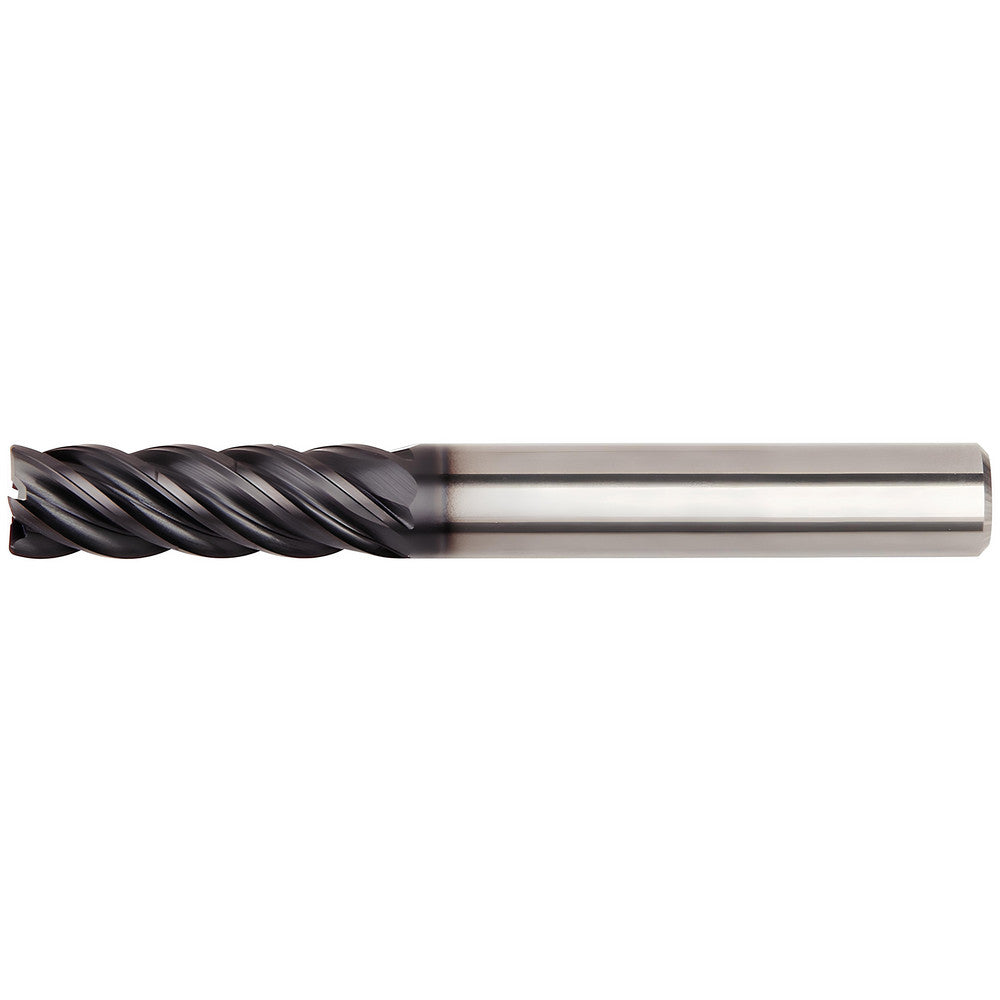 Kennametal 6769720 Corner Radius End Mill 1/4" Dia, 3/4" LOC, 0.0300" Radius, 5 Flute, Solid Carbide