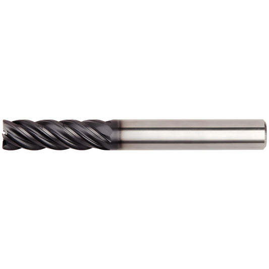 Kennametal 6769784 Corner Radius End Mill 3/4" Dia, 2-1/4" LOC, 0.06" Radius, 5 Flutes, Solid Carbide