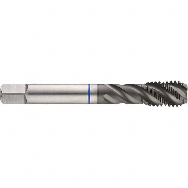 Guhring 9046550048260 Spiral Flute Tap #10-32, UNF, 3 Flute, Bottoming, 2BX Class of Fit, Slidur Finish