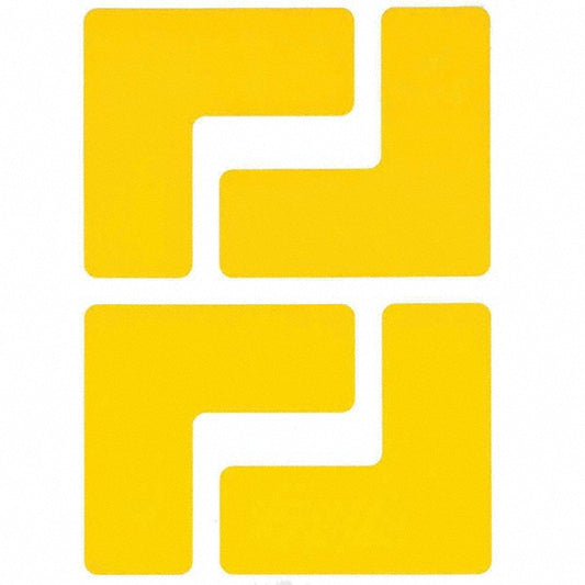 Brady 104433 Die Cut Shape, Polyester, Heavy-Duty