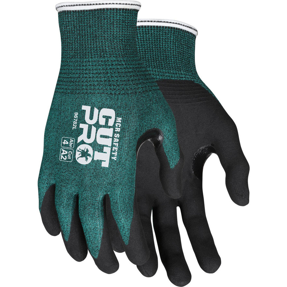 MCR Safety 96782L Cut, Puncture & Abrasion-Resistant Gloves MCR Safety 96782, Size Large, ANSI Cut A2, ANSI Puncture 3, Foam Nitrile, HPPE
