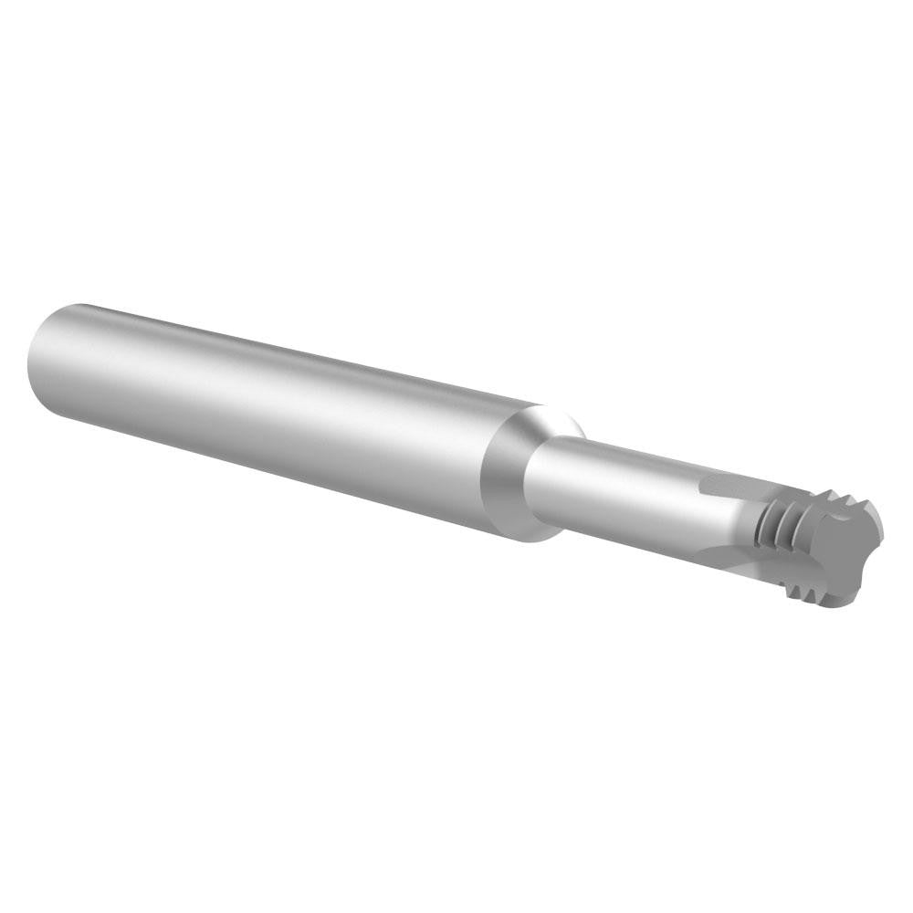 Allied Machine and Engineering TM19032-3T3X Helical Flute Thread Mill #10-32, Internal/External, 3 Flute, 1/4" Shank Dia, Solid Carbide